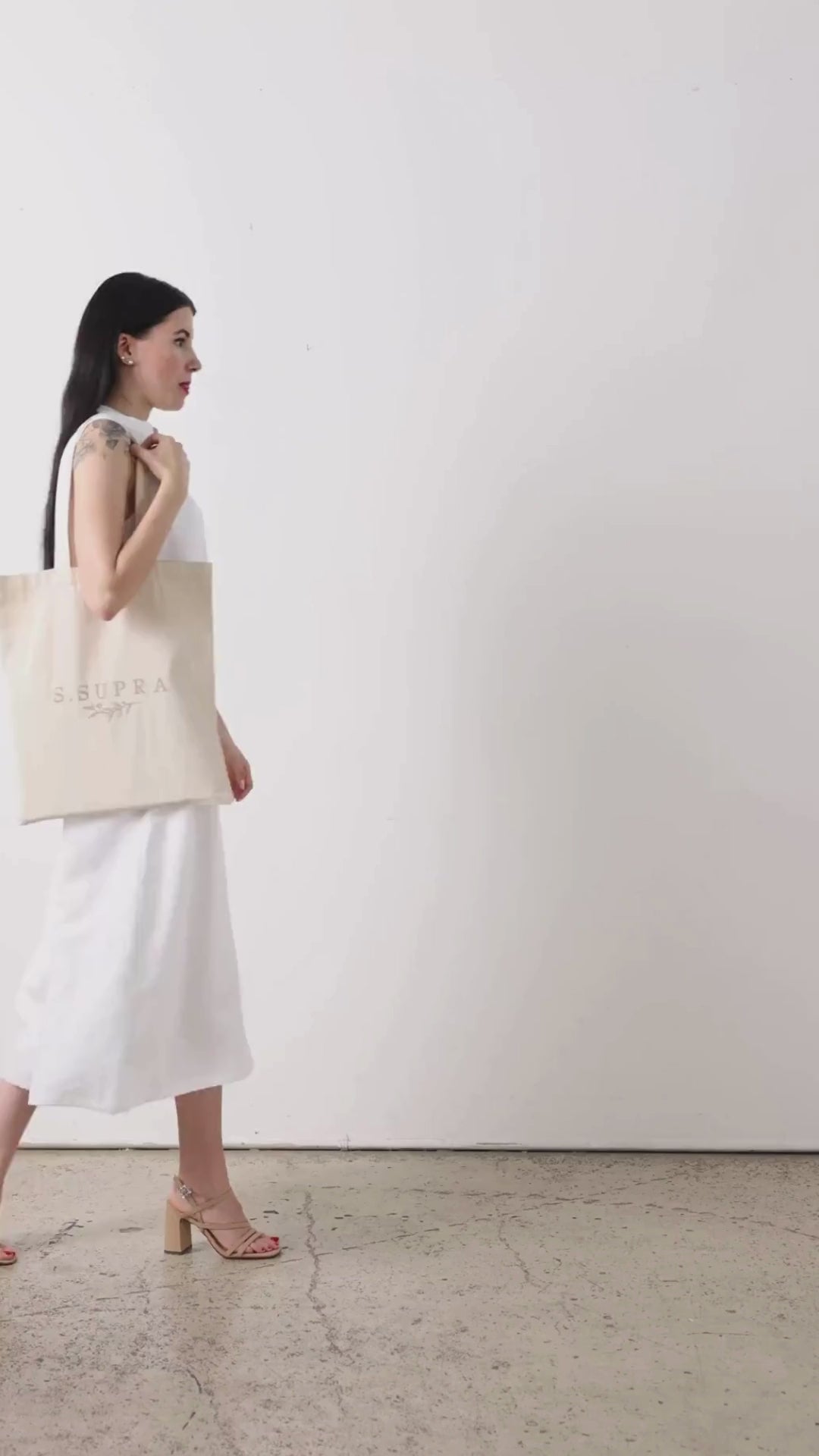 Signature Tote in Cotton